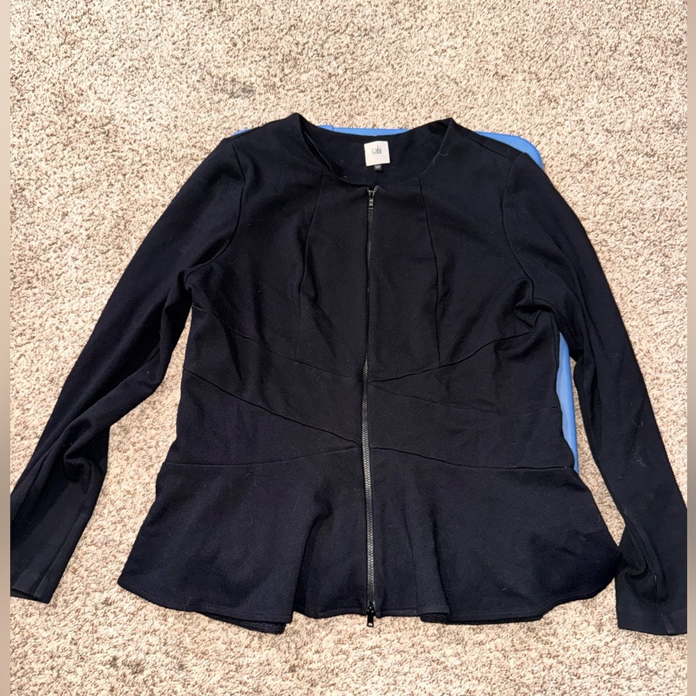 Cabi Crisscross Black Blazer